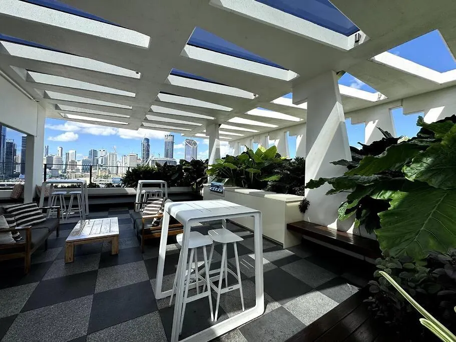 דירה Stylish 1Br Apt W Infinite Pool In South בריסביין אוסטרליה